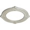 Ekena Millwork Benson Ceiling Medallion (Fits Canopies up to 8"), Hand-Painted Flash Blue, 13 1/8"OD x 8"ID x 5/8"P CM13BNFBS - alternate 4